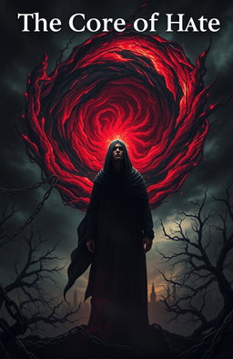 A dark and powerful artwork representing the concept of 'The Core of Hate'