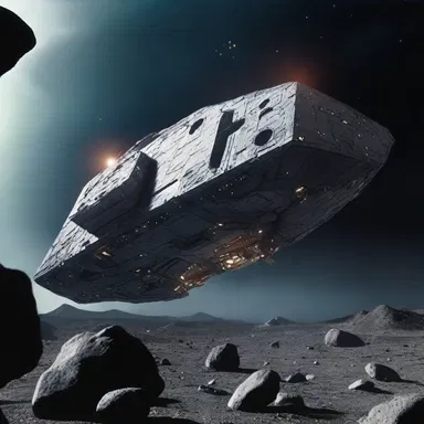 In the science fiction movie, the spaceship's alarum blared to warn the crew of an approaching asteroid.