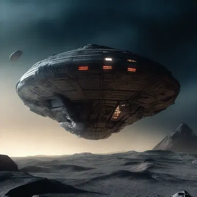 In the science fiction movie, the spaceship's alarum blared to warn the crew of an approaching asteroid.