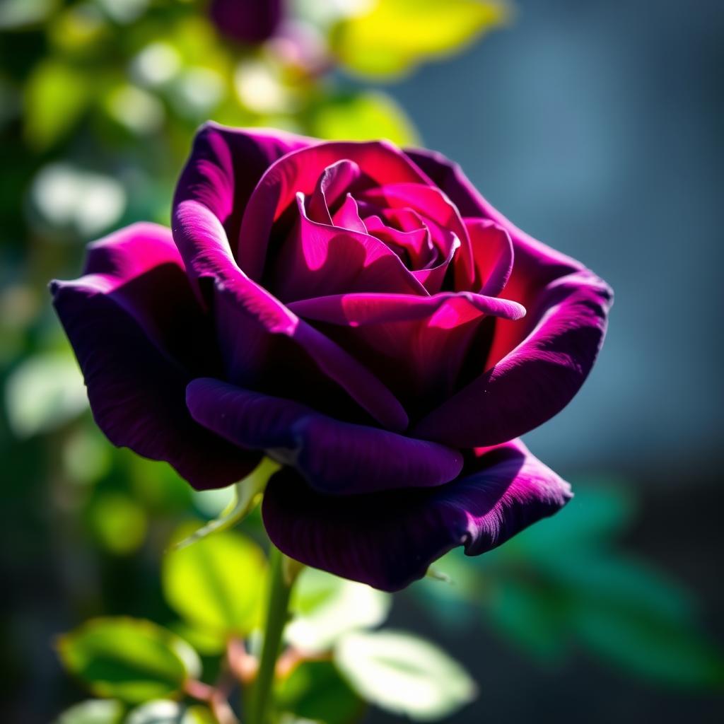 Captivating Dark Violet Rose