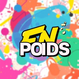 A vibrant and eye-catching album cover featuring the bold title “FTN PODS” prominently displayed in a modern, artistic font