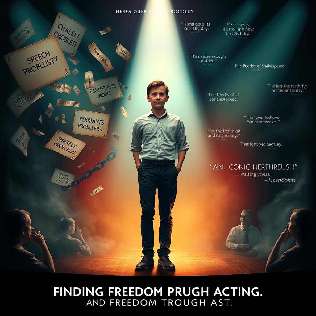 A gripping film poster depicting the journey of Christopher, who overcomes his chaotic past