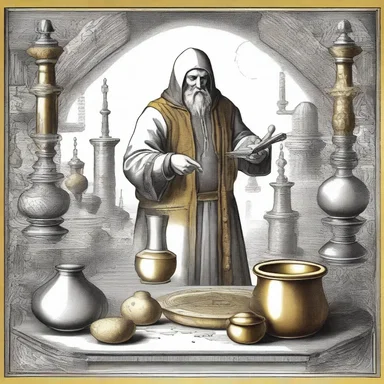 In the book, the alchemist was able to alchemise lead into gold.