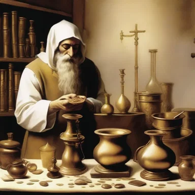 In the book, the alchemist was able to alchemise lead into gold.