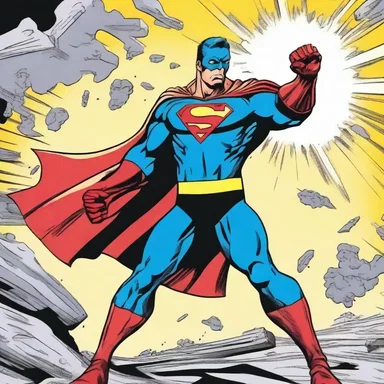 In the comic series, the superhero used his powers to alchemise objects into weapons.