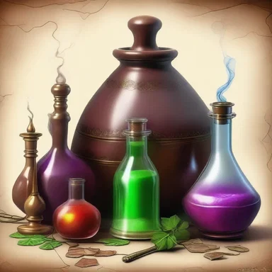 In the fantastical world of wizards, the alchemists possessed the ability to alchemise potions with extraordinary effects.