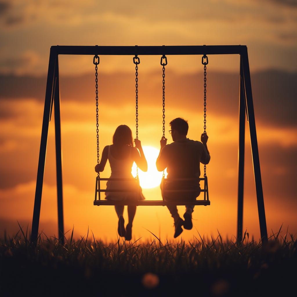 A captivating book cover design centered around the theme of unspoken love