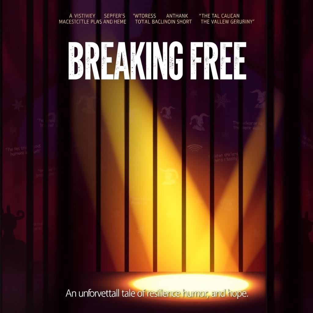 A film poster for 'Breaking Free', a family drama about resilience and hope