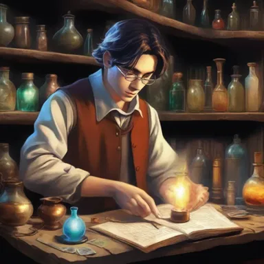 The protagonist in the fantasy novel discovered a hidden formula that allowed him to alchemize ordinary objects into magical artifacts.