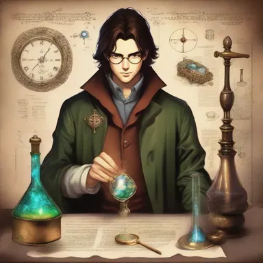 The protagonist in the fantasy novel discovered a hidden formula that allowed him to alchemize ordinary objects into magical artifacts.