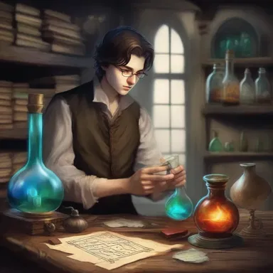 The protagonist in the fantasy novel discovered a hidden formula that allowed him to alchemize ordinary objects into magical artifacts.