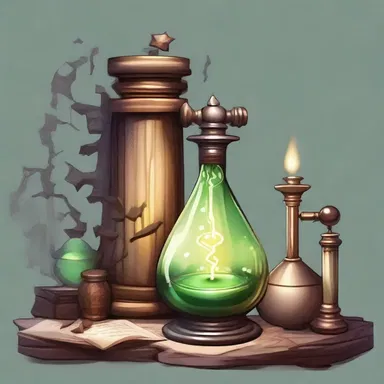 The protagonist in the fantasy novel discovered a hidden formula that allowed him to alchemize ordinary objects into magical artifacts.