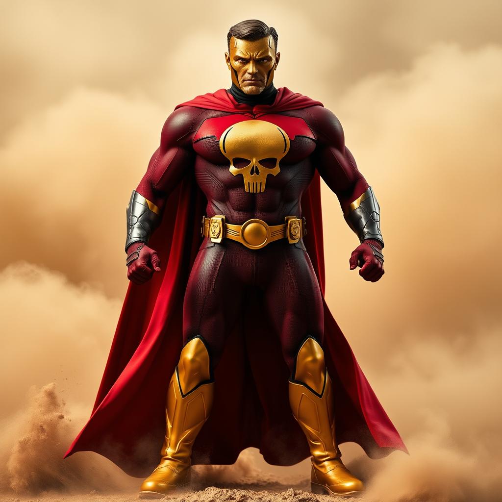 Unleash Your Imagination: Dark Red Superhero