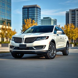A high-quality image of a Lincoln MKX, showcasing its sleek lines and luxurious design