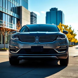 A high-quality image of a Lincoln MKX, showcasing its sleek lines and luxurious design