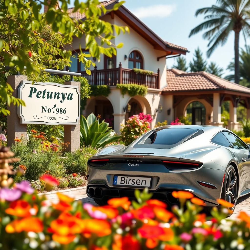 A beautiful garden villa with a charming atmosphere
