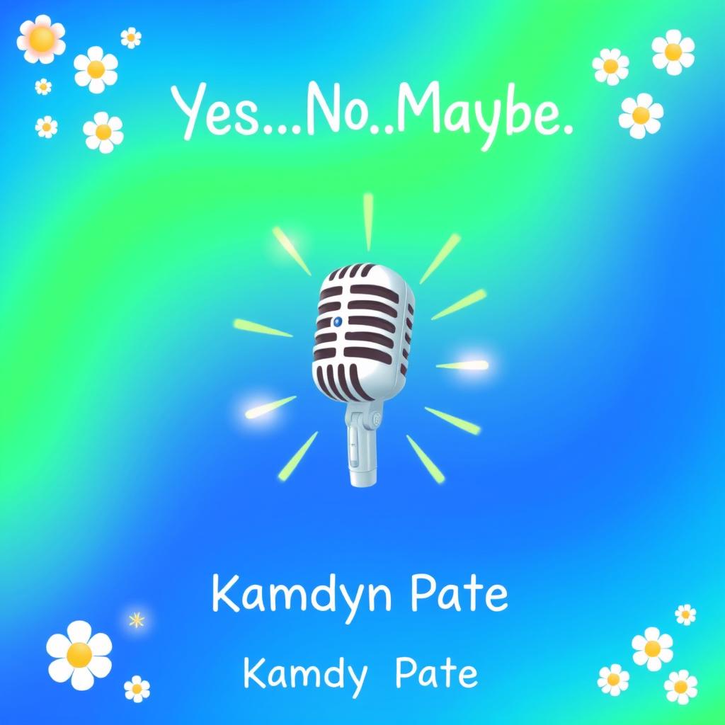 A cute and colorful book cover featuring the title 'Yes