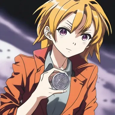 The plot of the anime series had an aleatory twist, where the protagonist's fate was determined by a flip of a coin.