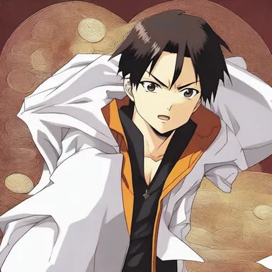 The plot of the anime series had an aleatory twist, where the protagonist's fate was determined by a flip of a coin.