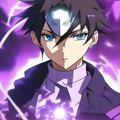 The protagonist in that anime possesses the power of aleph-nought, allowing them to wield unlimited possibilities.