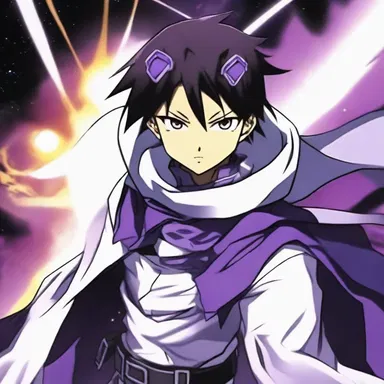 The protagonist in that anime possesses the power of aleph-nought, allowing them to wield unlimited possibilities.
