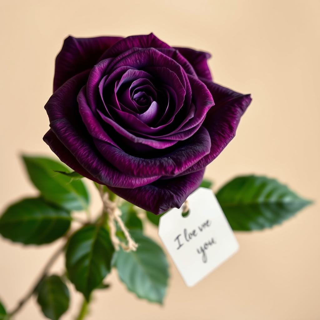 Enchanted Deep Purple Rose