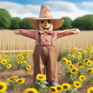 Why did the scarecrow win an award? Because he was outstanding in his field!