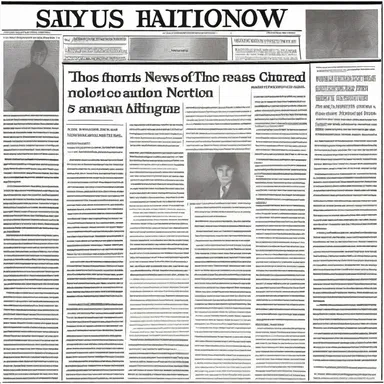 The alerting news of the attack spread quickly throughout the town.