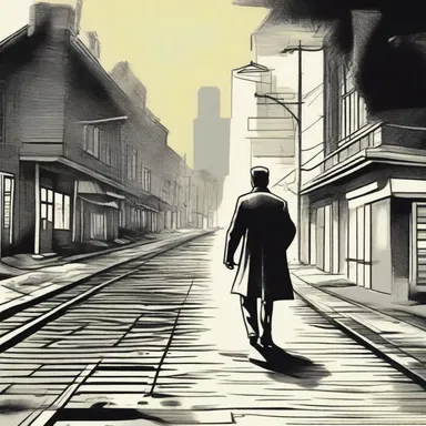 In the novel, the protagonist experienced an alerting to the dangers that lay ahead.