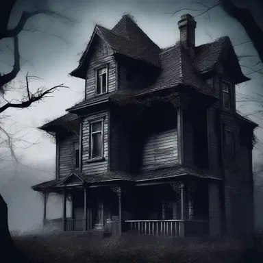 The protagonist felt a sudden sense of alertness as she heard a creaking sound coming from the haunted house.