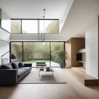 The minimalist design of the house emphasized the importance of alertness to maintain its clean and organized look.