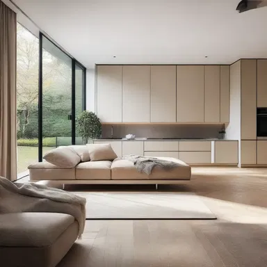 The minimalist design of the house emphasized the importance of alertness to maintain its clean and organized look.