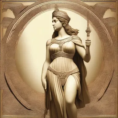 In Greek mythology, the goddess Athena was known for her alertness and keen perception.