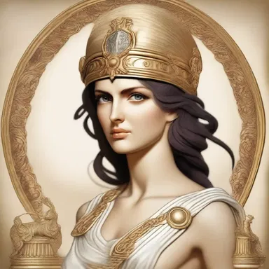 In Greek mythology, the goddess Athena was known for her alertness and keen perception.