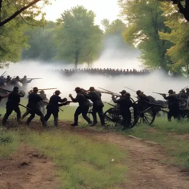 The soldiers' alertness during the Battle of Antietam allowed them to quickly respond to enemy attacks.
