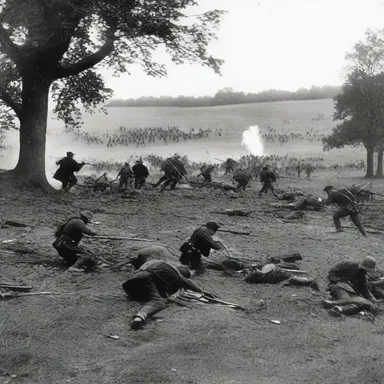 The soldiers' alertness during the Battle of Antietam allowed them to quickly respond to enemy attacks.