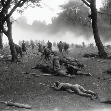 The soldiers' alertness during the Battle of Antietam allowed them to quickly respond to enemy attacks.
