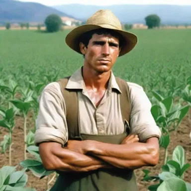 The film depicted the struggle of a young farmer who discovered the power of aleurone in improving crop yield.