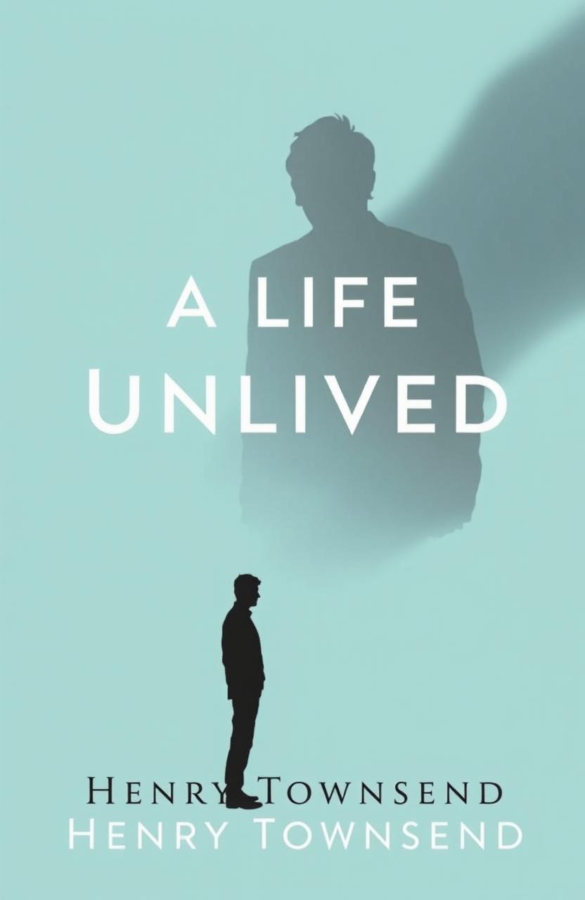 Minimalist book cover titled 'A Life Unlived' by Henry Townsend