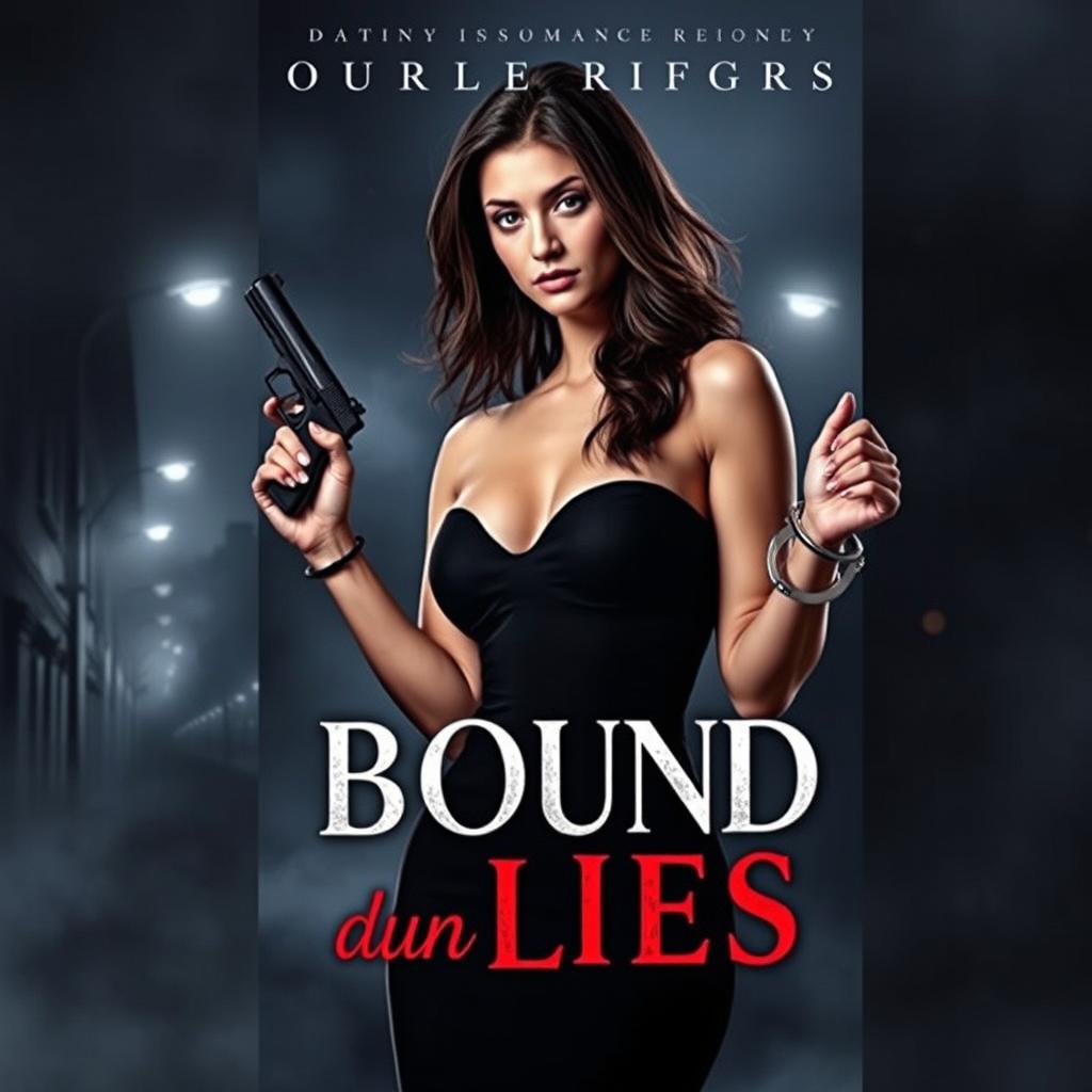 A striking dark romance novel cover depicting the intense themes of mafia, betrayal, and deception