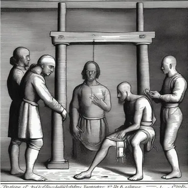 During the medieval period, algometry was employed to measure the pain tolerance of accused individuals during torture.