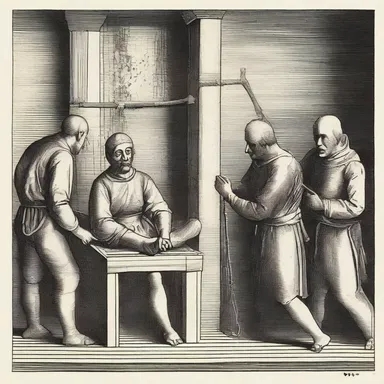 During the medieval period, algometry was employed to measure the pain tolerance of accused individuals during torture.