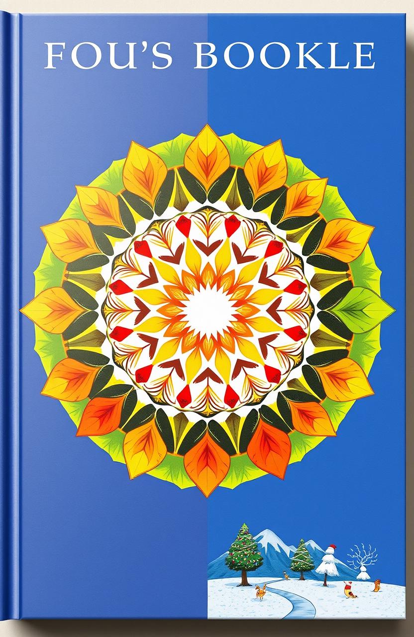 A beautifully designed ideas booklet showcasing the four seasons: spring, summer, autumn, and winter