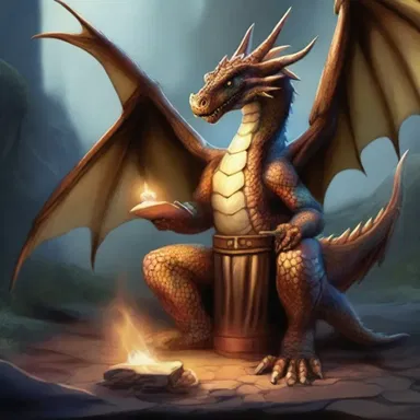 In the fantasy world of dragons and magic, the protagonist used the excuse of being under a spell as his alibi for stealing the treasure.