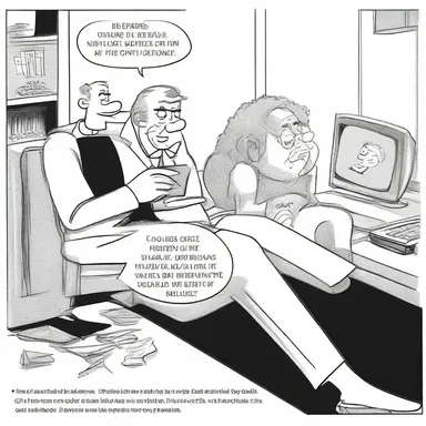 He alibied himself by stating that he was at home watching cartoons during the time of the incident.
