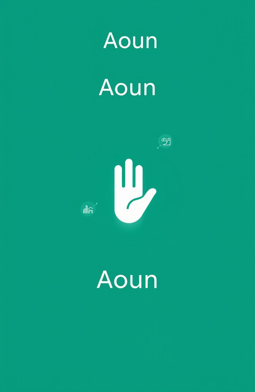 A minimalistic cover page design featuring a solid emerald green background with a subtle gradient for depth