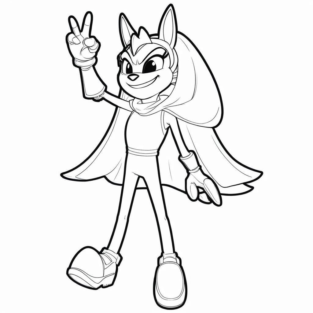 Finish this character with proper shapes that base on the relevant picture