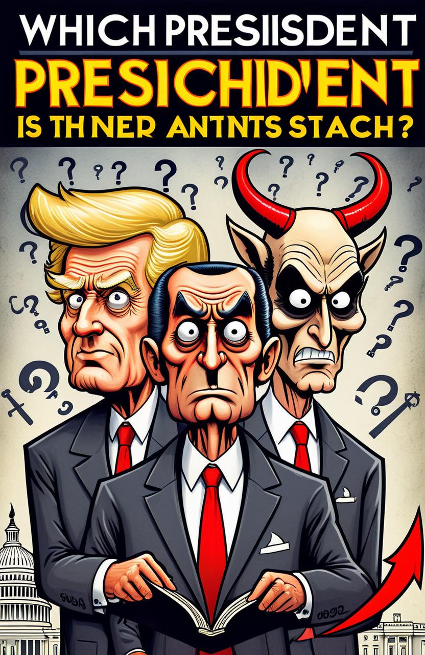 Which President is The Antichrist? Joke Book and Word Search