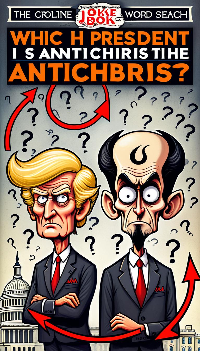 Which President is The Antichrist? Joke Book and Word Search