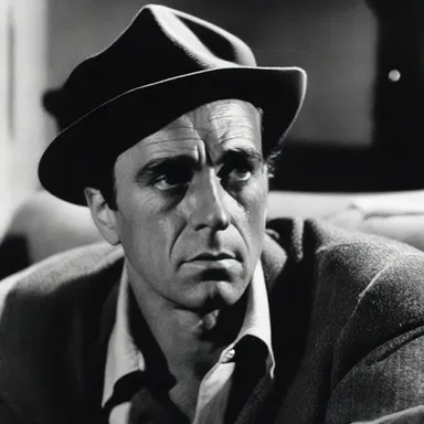 In the gritty film noir, the protagonist is haunted by the memory of his abusive alky father.